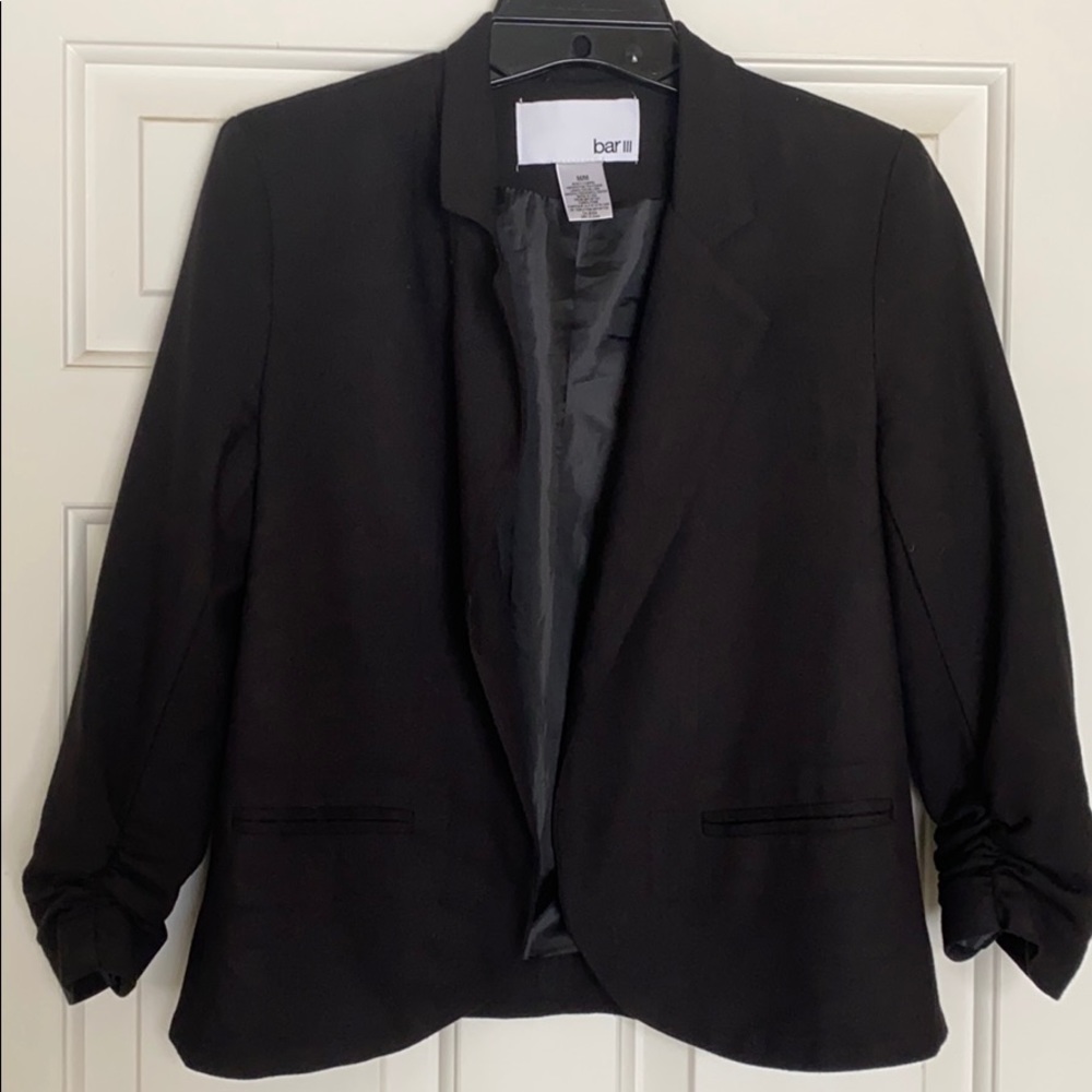 Bar III Black Blazer